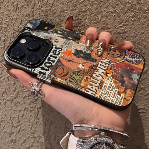 Bandai | Ốp Lưng Cứng Hình Bộ Xương Đèn Bí Ngô Halloween Dành Cho iPhone - Chống Xước Chống Bụi Nhẹ Bảo Vệ Bằng Chất Liệu PC Cho 12 17 Air Pro Max SE 2020