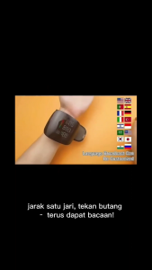 Smart Health Trackers -Advanced Body Monitor Daily Wellness ( HeartBeat and Pressure )，Track Vital Signs Energy & Sleep Quality | Modern Waterproof Design | Penjejak Kesihatan Pintar | Pantau Tanda Tubuh denyut & Tekanan. Denyutan tepat  Rechargeable