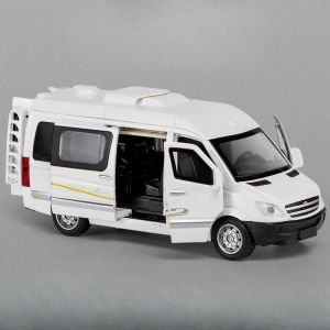 Tỉ Lệ 1/32 Mục Đích Doanh Nghiệp RV Đồ Chơi Mô Hình Xe Ô Tô Hợp Kim Diecast Với Âm Thanh Ánh Sáng Chức Năng Kéo Lại Trắng/Đen Bền Sưu Tập Quà Tặng