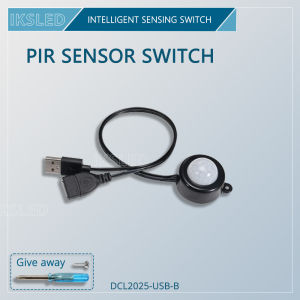 PIR Motion Sensor SwitchDC6V-24V2A PIR Infrared Motion Human Body Sensor Detector SwitchLight Sensor Adjustable for LED Strip