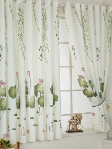 Modern Finished Curtains Special Offer for Living Room Balcony Dormitory Modern Rent House Half Light Blocking Sun Protection