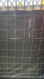 รั้วตาข่ายถักปมรุ่นประหยัดสบายกระเป๋า