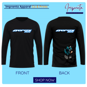 Customized Motorcycle Riding Long Sleeve T-Shirt | Breathable & Lightweight | New | Available in Multiple Sizes
