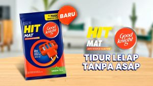 HIT MAT Good Knight Alat + Refill 6 Pcs mat Original