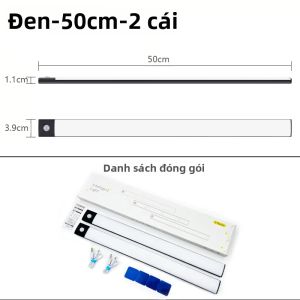 Đèn Ngủ LED Không Dây Cảm Biến Chuyển Động 2 Mảnh TypeC Đèn Tủ Quần Áo Có Thể Sạc Lại Cho Nhà Bếp Cầu Thang Phòng Ngủ - Đèn LED Cảm Biến Chuyển Động Dưới Tủ Chiếu Sáng