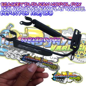 Breket plat nomer pcx pangkon plat nomer pcx dudukan plat nomer nmax pcx lokal Honda PCX150 PCX 160