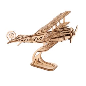 Plane 3D Car Wooden Puzzle Scale Model DIY Model Kit Handcraft Gift Home Decoration Mechanical Model Kit Building Toy
