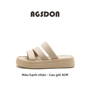 Agsdon | Dép Nữ Mùa Hè Đế Dày êm ái Thời Trang