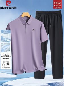 Pierre Cardin | High-end Business Casual Ice Silk Mens Polo Shirt