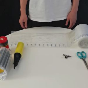 SKC 50M Era-Air Inflatable Poly Air Bubble Cushion Wrap / Plastik Packing Udara Tebal Anti Pecah