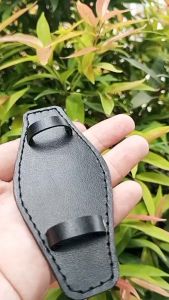 Tali Jam Kulit Sapi Model Bund Warna Hitam