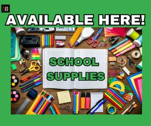 Laminated SCHOOL SUPPLIES (new)Signages A4 Size water proof makapalmatibayglossy water-resistant inks