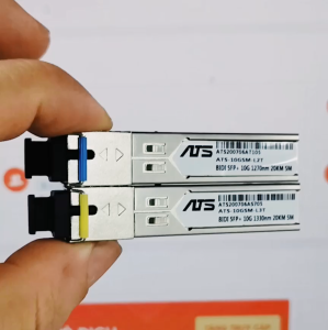 2026 10G BIDI SC WDM SFP+ Module 1270/1330nm Single Mode SM 10-60KM Fiber Optic module Compatible with Cisco Switch