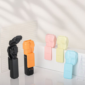 Vibrant 5-Color Flip Case for DJI Osmo Pocket 3 | Energy Orange Sunshine Yellow Sky Blue Blush Pink Onyx Black | Grip & Drop