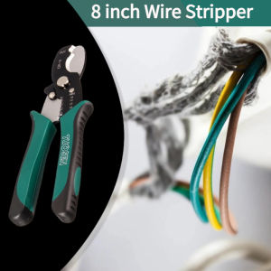 Multi Tool Pliers Wire Crimping Pliers Cutter Stripper Multi Functional Snap Ring Terminals Crimpper