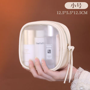 New transparent pouch waterproof portable womens makeup bag travel essential toiletries bag large capacity cosmetics organizer