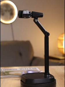 Meewoo Cell Phone Stand Holder Tripod Phone Desktop Stand Overhead Shooting 360°Rotation For Live Streaming Stand