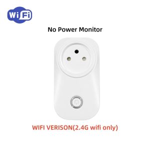 16A Israel Smart Plug Tuya WiFi Zigbee Socket Outlet With Power Meter Timer Alexa Google Voice Control Smart Life APP Remote