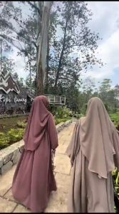 SET SYARI LUNA GAMIS CRINKLE AIR FLOW PASHMINA OVAL DRESS SYARI