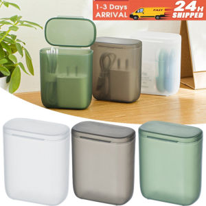 🔥Hot Sale🔥Desktop Data Cable Organizer Storage Box Smart Phone Charger Box Transparent Cable Wire Organizer Cable Management