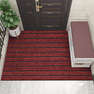 Home Entrance Doormat Indoor Water Absorbent Anti-Slip Cuttable Mat Kitchen Doorway Floor Rug Simple Style Machine Washable