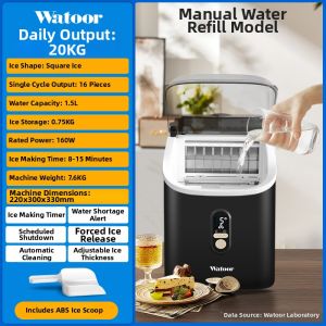 Watoor | Multi-purpose Ice Maker for Commercial and Home Use