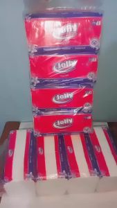 Tissue Jolly facial 250 Sheet 2 ply // Tisu Kering // Tisu Wajah // Tisu Makan Terlaris Tisu Kering 100% Serat Alami Kemasan Kotak Tisu Jolly Opsi Pengiriman Instant Tisu Muka - Lazada