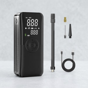 Digital Air Pump Rechargeable Tire Inflator Portable Cordless Compressor for Car Motorcycle Bicycle Balls