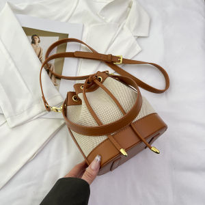 Fashionable Mini Bag For Women 2024 New Bucket Bag Crossbody Handbag Luxury Feel Niche Commuter Single Shoulder Bag