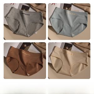 MiiOW | Antibacterial Pure Cotton Underwear Womens Mid-Waist Comfortable Triangle Panties Breathable No Butt Squeezing Daily Wear