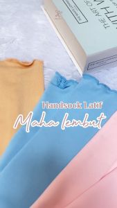 Latif Handsok: Pelindung Lengan Wanita Curly & Manset Premium Adem & Lembut