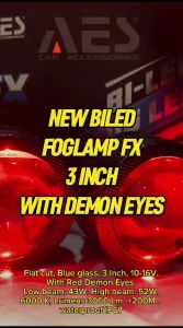 Foglamp Biled FX 3\" Devil Merk AES Bluelens