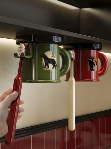 Mold-Free Wall-Mounted Toothbrush Holder Bathroom Suction Cup Sink Cup Organizer Viaback Brand Home Personal Care Tool