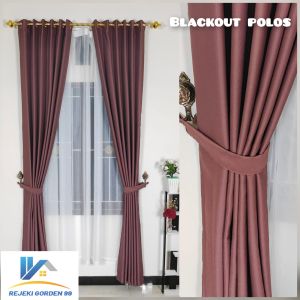 GORDEN BLACKOUT POLOS TEBAL PREMIUM