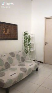 DipajangID Hiasan Dinding Kaligrafi Geometris Asmaul Husna Gold 60x120cm - KS003