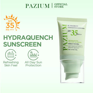 PAZIUM Sunscreen SPF 35 PA+++ UV Protection Fast-Absorbing Non-Greasy Instant Brightening Skincare 防晒霜 (35g)
