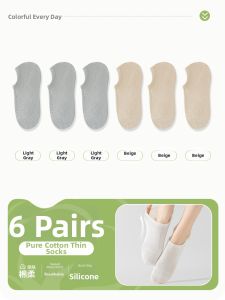 GUXU | Invisible Anti-Slip Deodorant Boat Socks