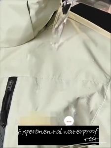 TNF Men's Tactical Jacket: Waterproof & Windproof Hoodie with Zipper