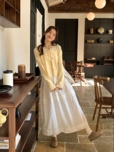 imimtuan | Bộ Đôi Halter & Cardigan Duyên Dáng Cho Nữ