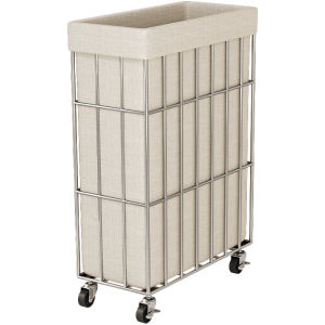 SUOBAI | Moveable Bathroom Laundry Basket Large Capacity