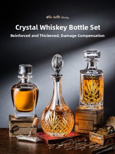 BOANG | Whiskey Decanter Set Glass Creative Storage Bottle Red Wine Aerator