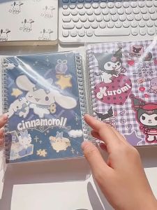 A5 Size Sanrio Kuromi / Cinnamoroll Coil Notebook 60 Sheets Notepad Buku Nota Catatan (Random)笔记本活页线圈本