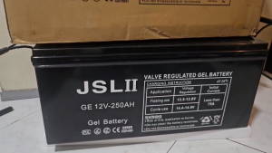 Solar Gel Type Battery JSLII 12V 65AH-250AH Valve Regulated Gel Type Battery