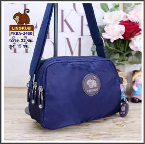 #lingkub2400#รุ่นใหม่ กันน้ำ ขนาด8.5นิ้ว มี4ช่องซิป และอีก1ช่องซิปด้านใน