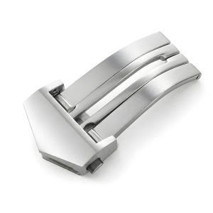 Watch Buckle for TAG Heuer Strap 18mm 20mm Stainless Steel Folding Clasp for Silicone Leather Watch Band Double Button Clasps