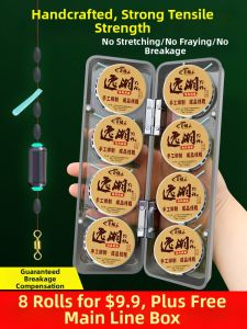 JUQINWANG | Complete Fishing Tackle Kit with Main Line and Accessories