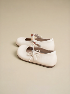 Josiny | Inner Heel Elevated Single Shoes French Style New 2026 Bow Mary Janes