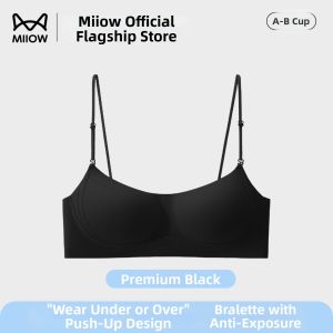 MiiOW | Breathable Smooth Finish Invisible No-Trace Lifting Gathering Bra for Small Busts