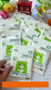 Khăn Ướt Thảo Mộc Đuổi Muỗi Cho Bé – Combo 5 Gói- Dịu Nhẹ Da Nhạy Cảm – Mỗi Gói 10 Miếng Tiện Lợi
