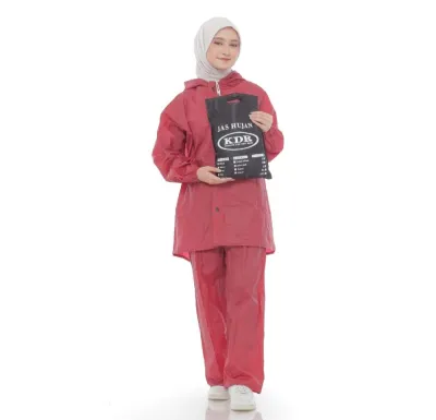 RAINCOAT!! JAS HUJAN Pria & Wanita By KDR BAHAN PVC 025 BEST QUALITY ANTi REMBES